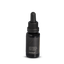 dropper bottle with black label that reads "lavender & wild rosehip skin serum"